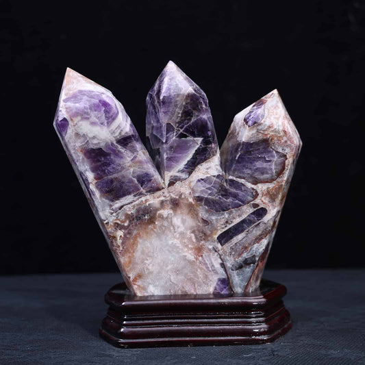 Dream Amethyst Three-point Tower