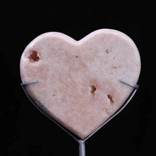 Pink Amethyst Heart #16