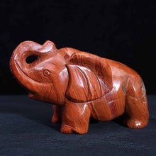 Red Jasper Elephant #69