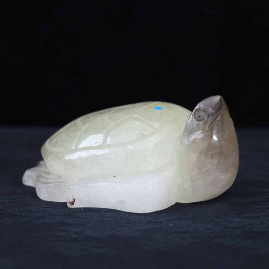 Smoky Citrine Turtle