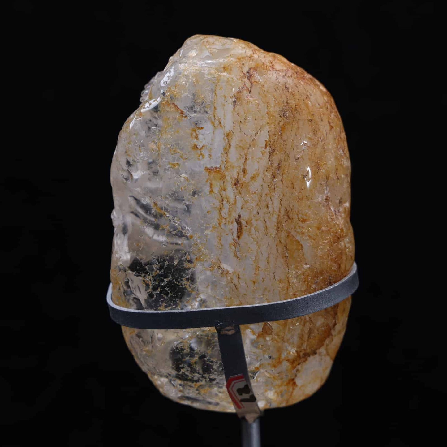 Clear Quartz  Dragon  Carving