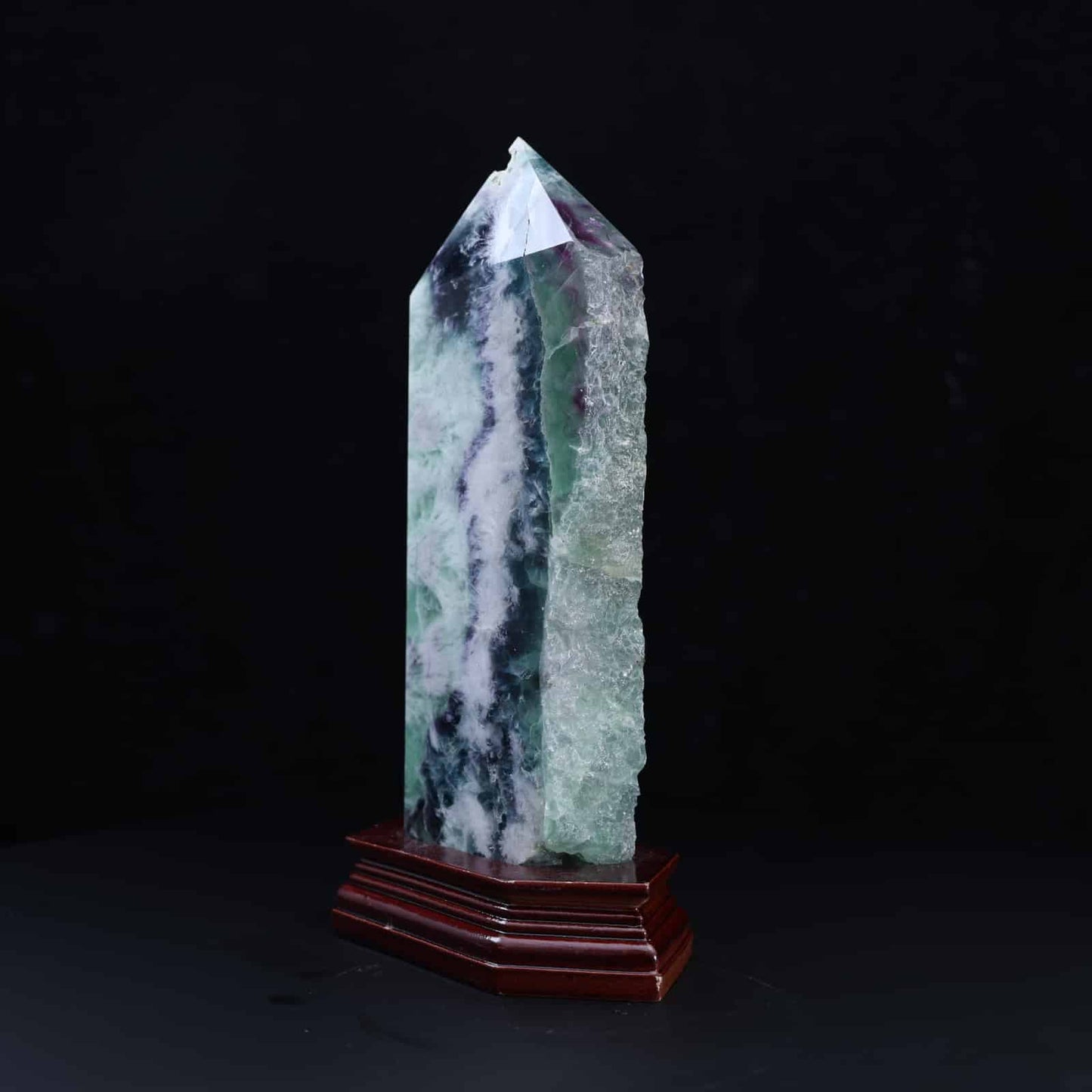 Rainbow Fluorite  Feather Tower