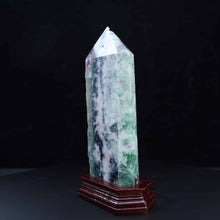 Rainbow Fluorite  Feather Tower