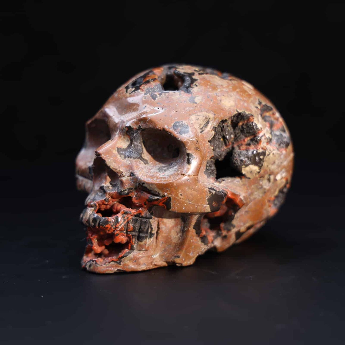 Zhanguo Red Agate Skull
