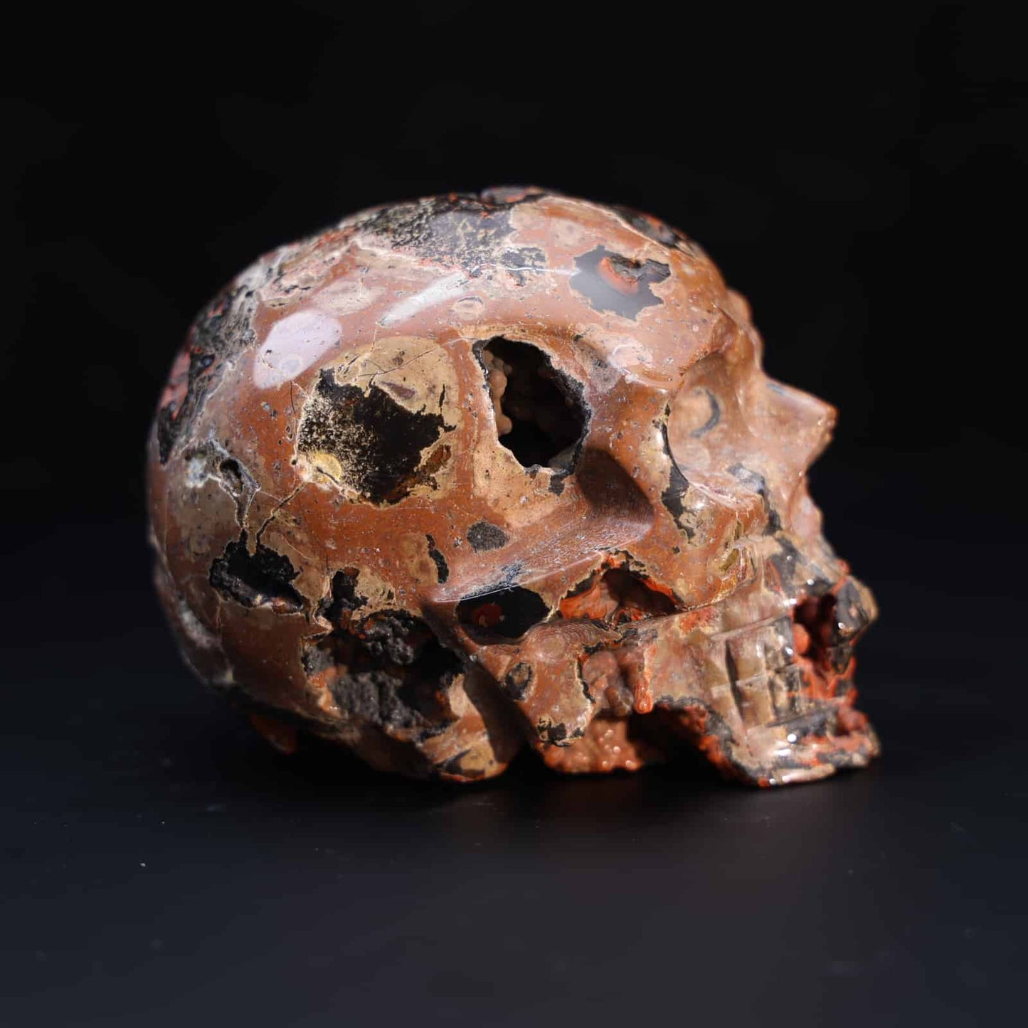 Zhanguo Red Agate Skull